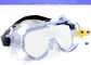 Indoor / Outdoor Clear Disposable Protective Goggles For Work Fully Sealed Isolation